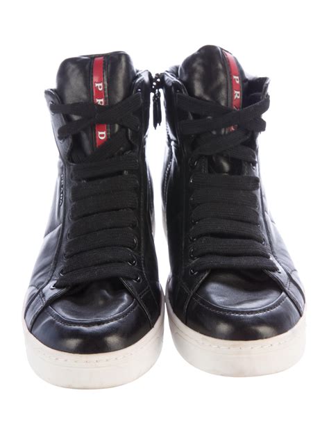 prada sport leather converse-look|designer prada sneakers.